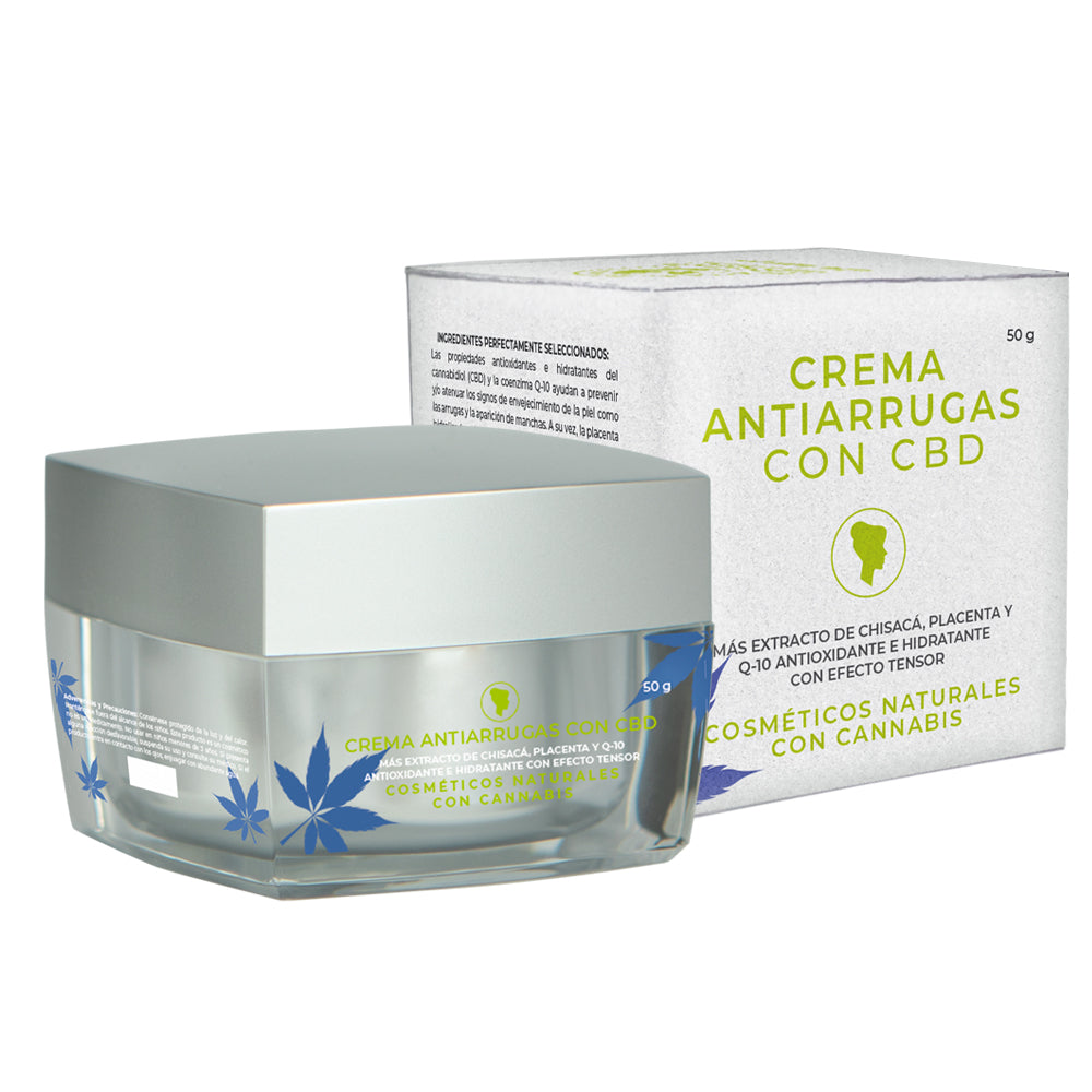 Crema Antiarrugas con CBD