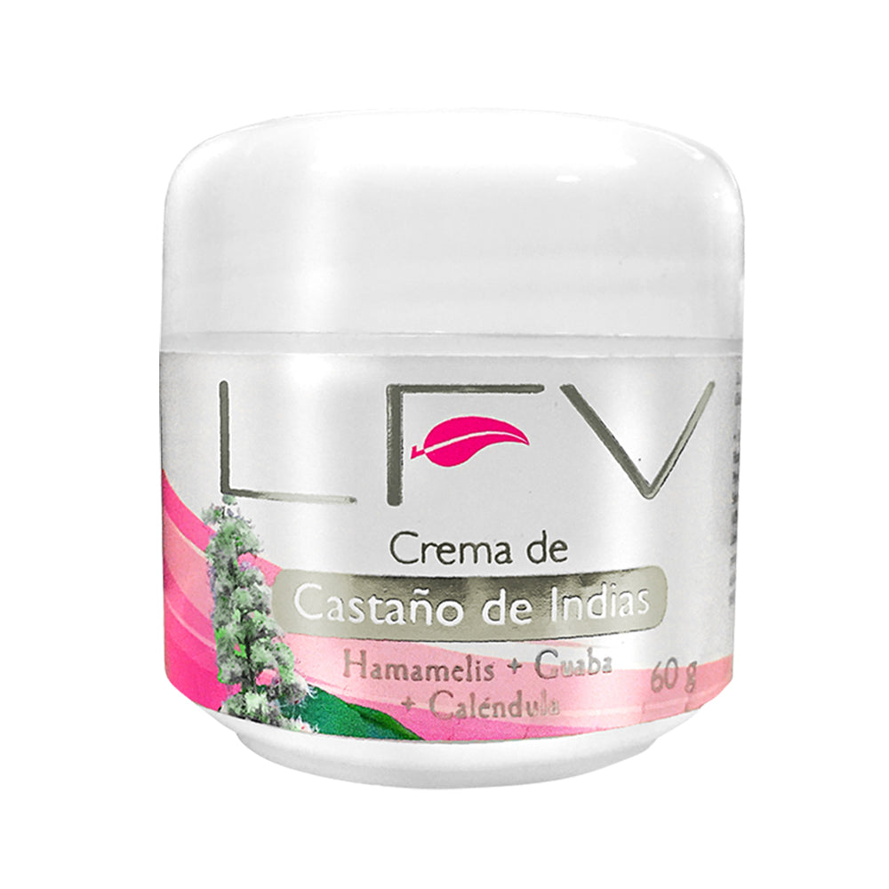 Crema de Castaño de Indias + Hamamelis + Guaba + Caléndula LFV x 60 g